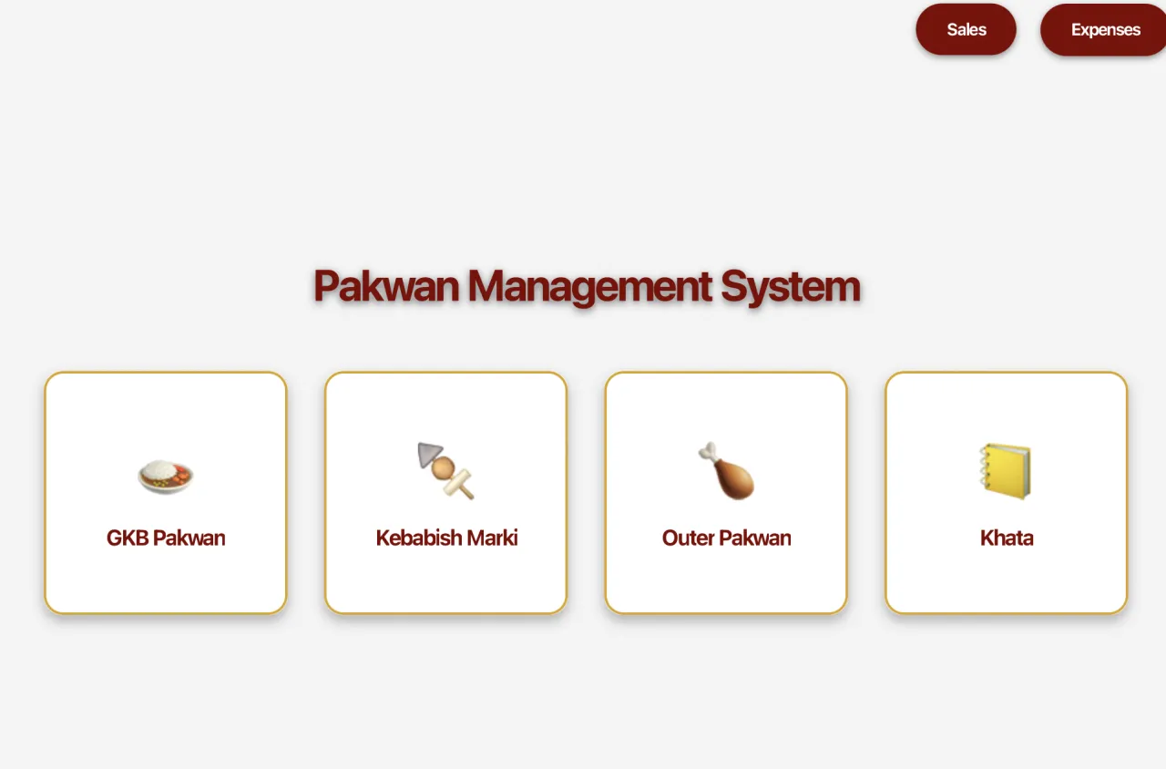 GKB Pakwan Entry